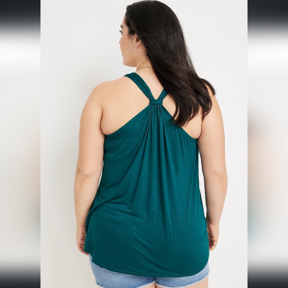 Knot Racerback Tank Top (S9) - Picture 4 of 9
